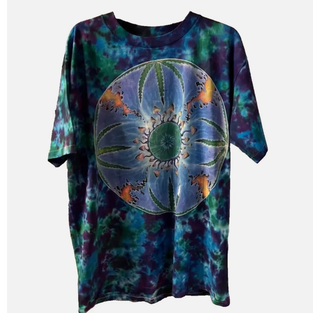 Grateful Dead Single Stitch T-shirt Tie Dye  Vintage 1990 Men’s Jersey XL New